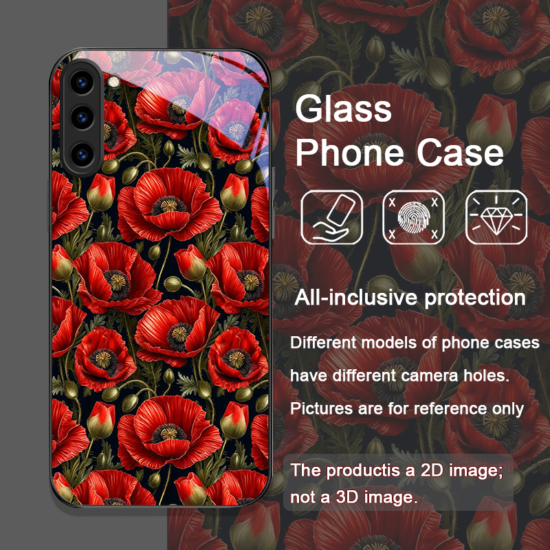 Retro Poppy Flower Bloom Hot R - Samsung Galaxy S24 ulasan dan harga