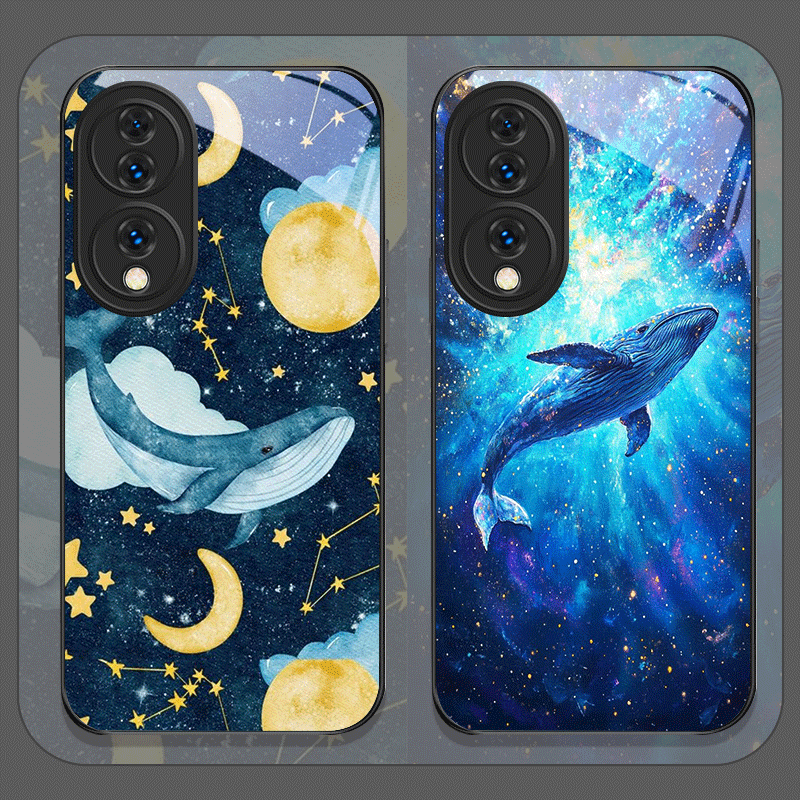 Cartoon Starry Sky Blue Whale  - Huawei Nova 12 ulasan dan harga
