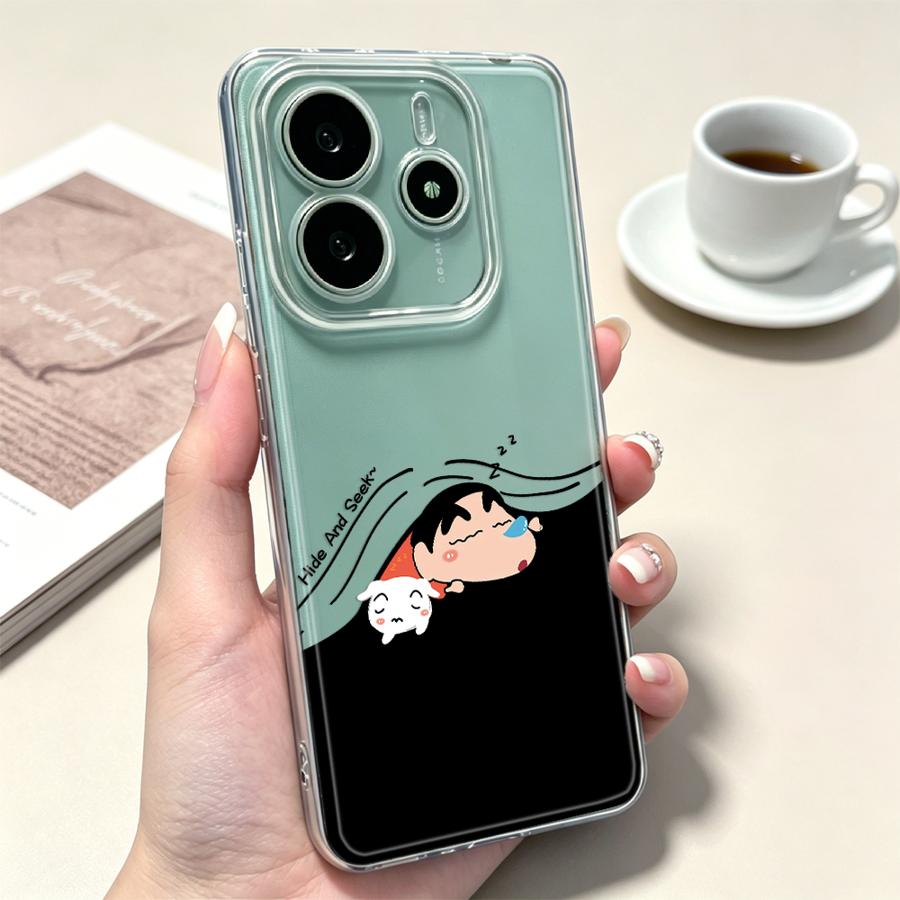 Cartoon Shin-ChanS Soft Phone  - Xiaomi Redmi Note 14 ulasan dan harga