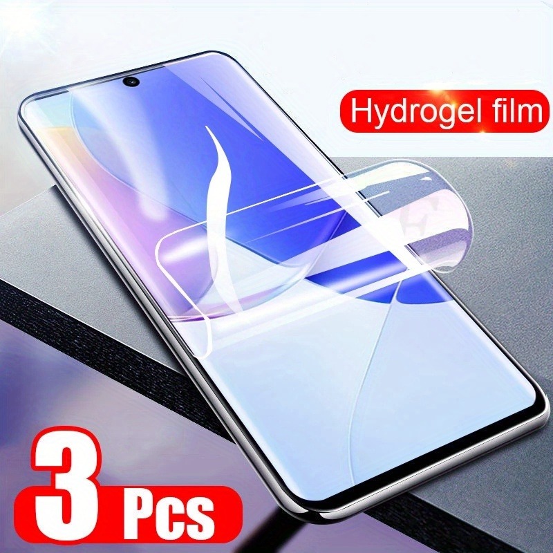 3Pcs Hydrogel Soft Film Mobile - Huawei Nova 12 ulasan dan harga