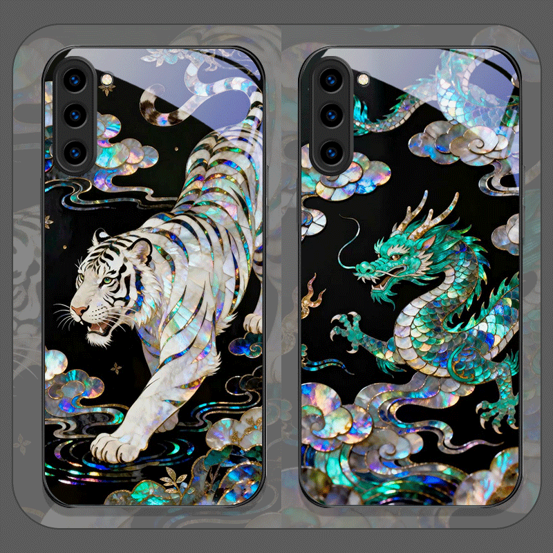 Stylish Tiger Dragon Marble Te - Samsung Galaxy S24 ulasan dan harga