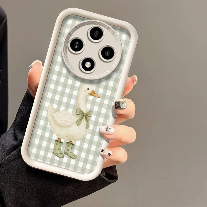 Checkered Printed Cute Animals - Oppo Reno 12 ulasan dan harga