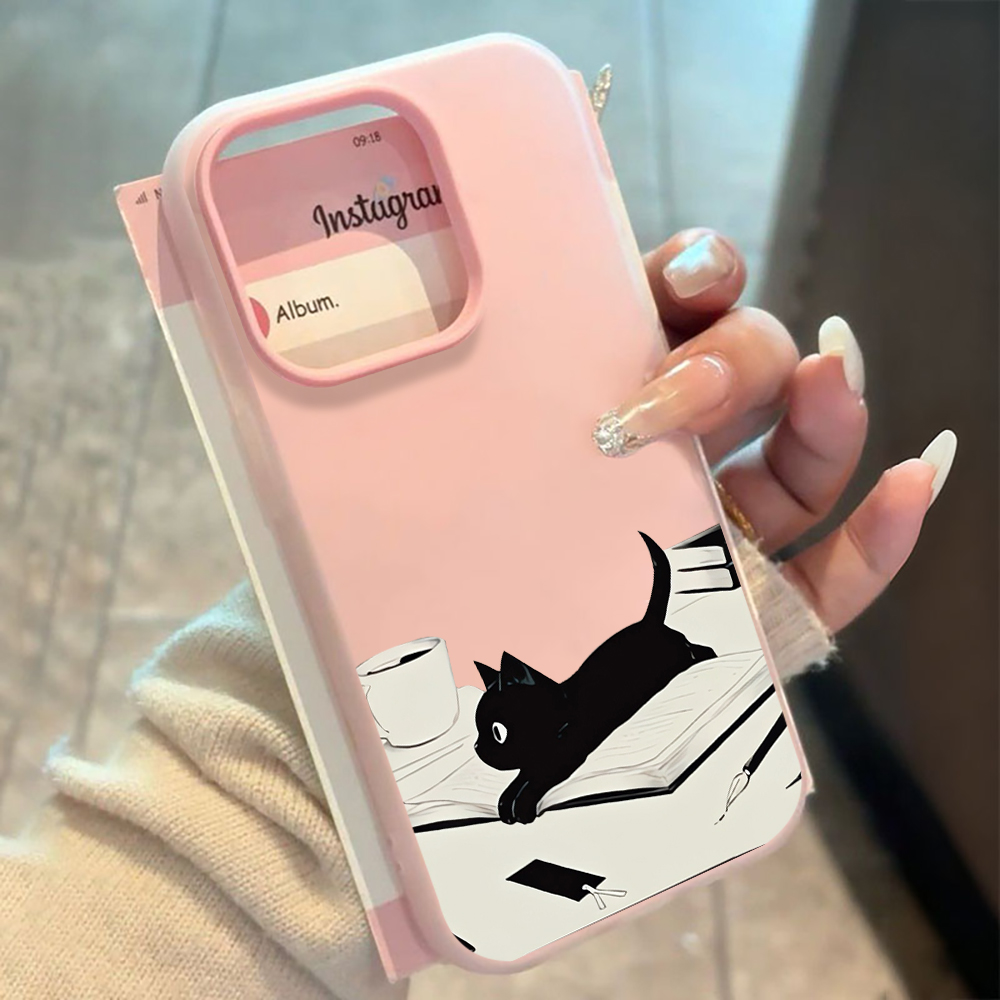 INS Cute Kitty Read Book Phone - Xiaomi Redmi Note 14 ulasan dan harga