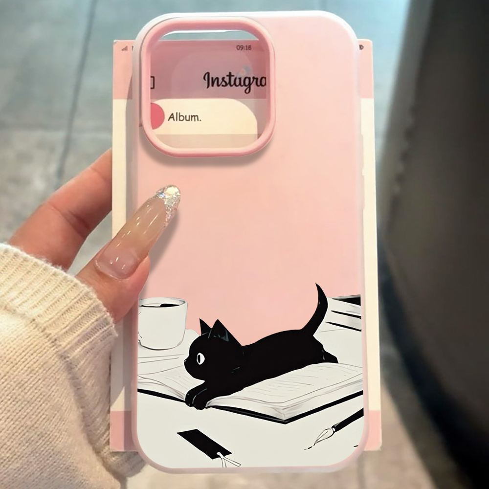 INS Cute Kitty Read Book Phone - Xiaomi Redmi Note 14 ulasan dan harga