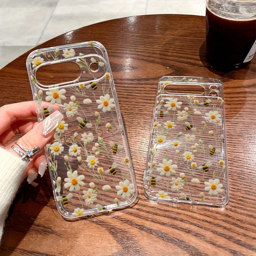 Cute Honeybee Flower Pattern S - Google Pixel 9 ulasan dan harga