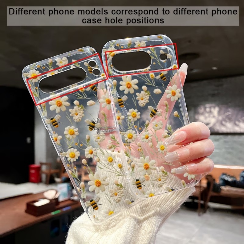 Cute Honeybee Flower Pattern S - Google Pixel 9 ulasan dan harga